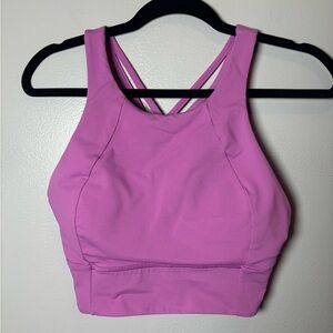 Lululemon Athletica Purple Strappy Sports Bra